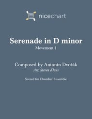 Serenade in D minor, Mvt. I Orchestra sheet music cover Thumbnail